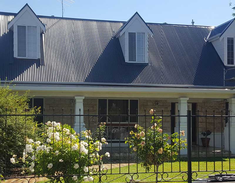 Colorbond reroof